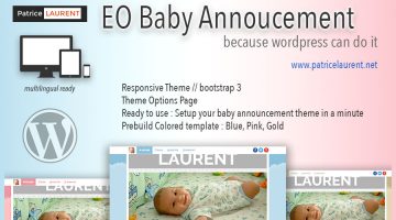 Portfolio Eo Baby Announcement