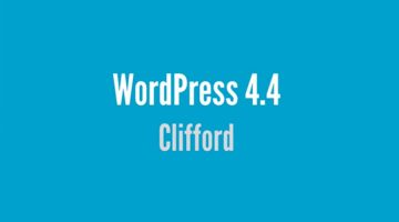 wordpress 4.4 Clifford